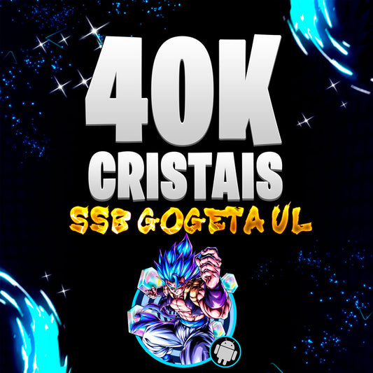 GOGETA SSB ULTRA + 40K CRISTAIS (ANDROID)
