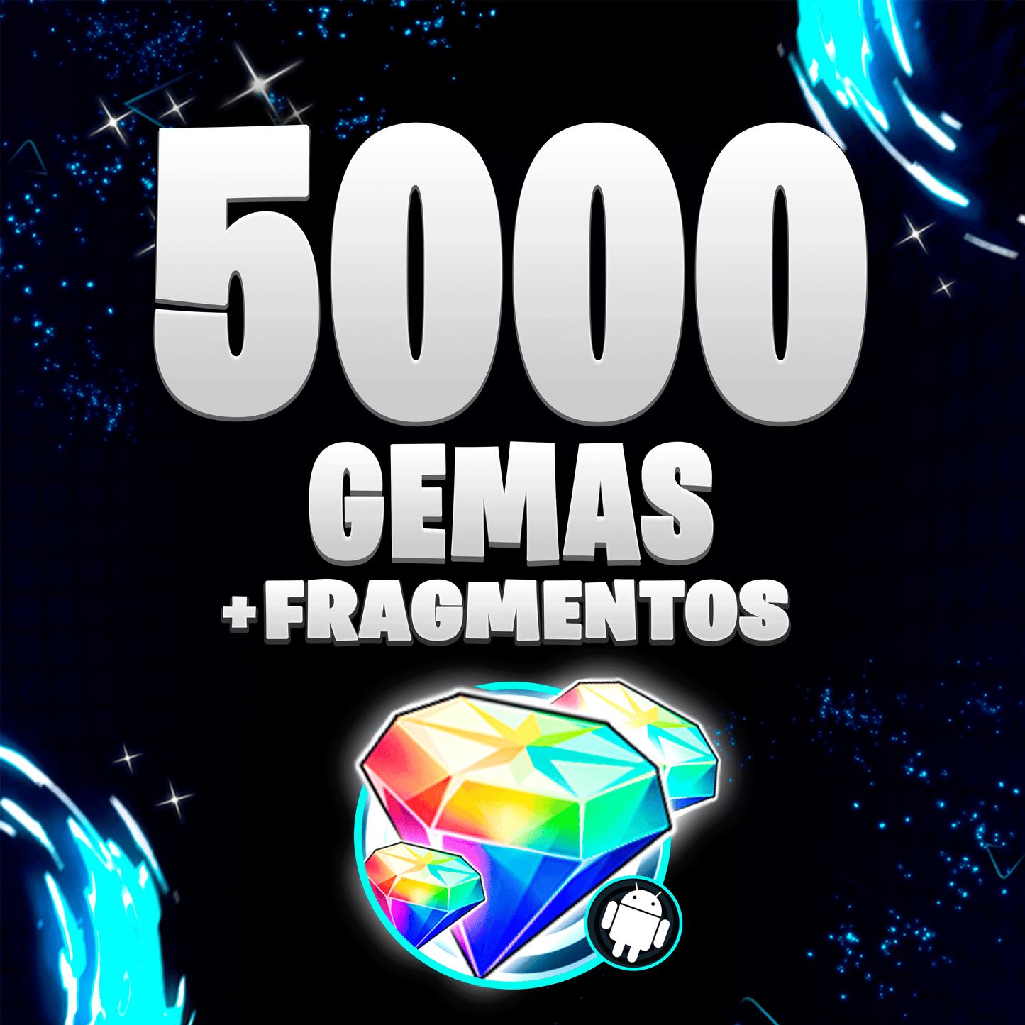 5 MIL DIAMANTES + 400 FRAGMENTOS