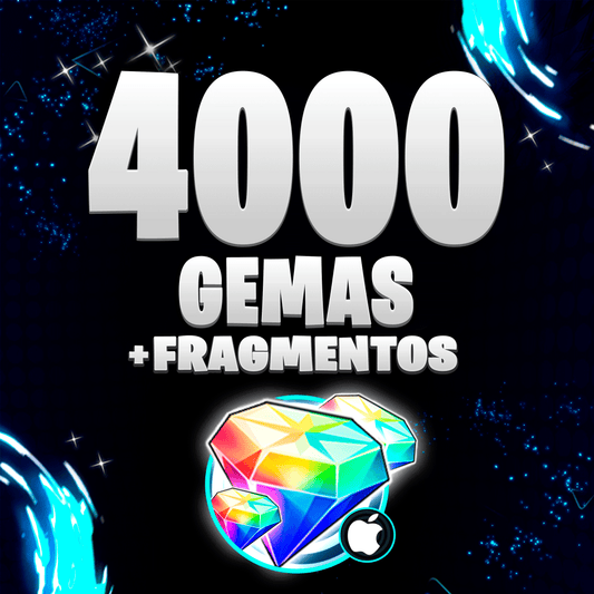 [ iOS ] 4000 Diamantes E 280 Fragmentos Dourados + 20 Heróis 4⭐
